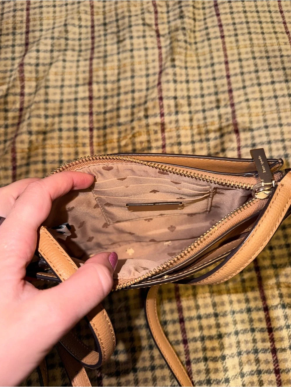 kate spade compact pebble